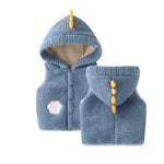 Load image into Gallery viewer, Baby Boys Girls Winter Lamb Wool Vest Wth Hat
