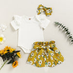 Load image into Gallery viewer, Baby Girls Summer Outfits 3 Packs
