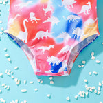 Load image into Gallery viewer, Baby Printed Dinosaur One Piece Swimsuit
