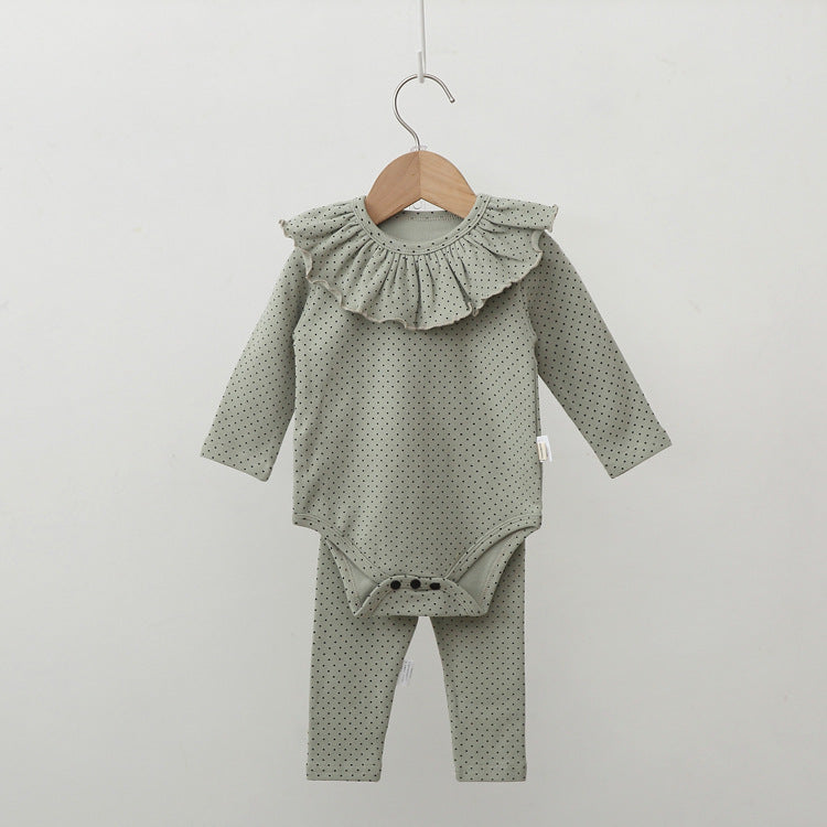 Baby Spot Long Sleeves Romper 3 Packs Outfit