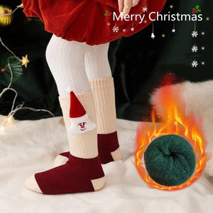 Baby Toddler Christmas Socks Boys Girls Thickening Cotton Socks