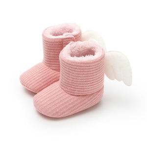 Cute Shoes Baby Girl Boy Keep Warm Knitting Boots Casual Non Slip