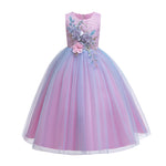Load image into Gallery viewer, BabeDear Formal Girl Dress Kid Baby Princess Bridesmaid Flower Dresses Party Wedding
