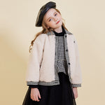 Load image into Gallery viewer, Girls Warm Lamb Fur Coat Jacket
