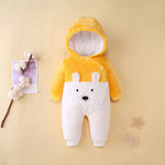 Load image into Gallery viewer, Infant Baby Winter Thick Bodysuits Long Sleeves Romper
