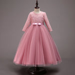 Load image into Gallery viewer, BabeDear Kid baby dress bridesmaid princess party girl formal wedding dresses
