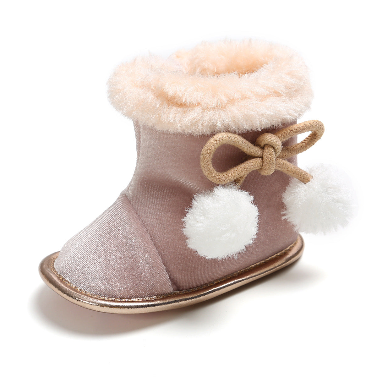 Dropship New Winter Baby Girls Boots Casual Warm Rabbit Fur Mid-Calf Boots  Shoes Child Slip-On Round Toe Platform Snow Boots Shoes E11142 to Sell  Online at a Lower Price