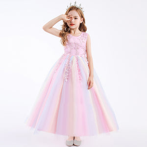 Party Dress Christmas Toddler Bridesmaid Princess Dress Outfit Formal Pageant Gown