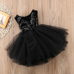 Load image into Gallery viewer, Toddler Baby Girl Pure Color Sleeveless Princess Dress
