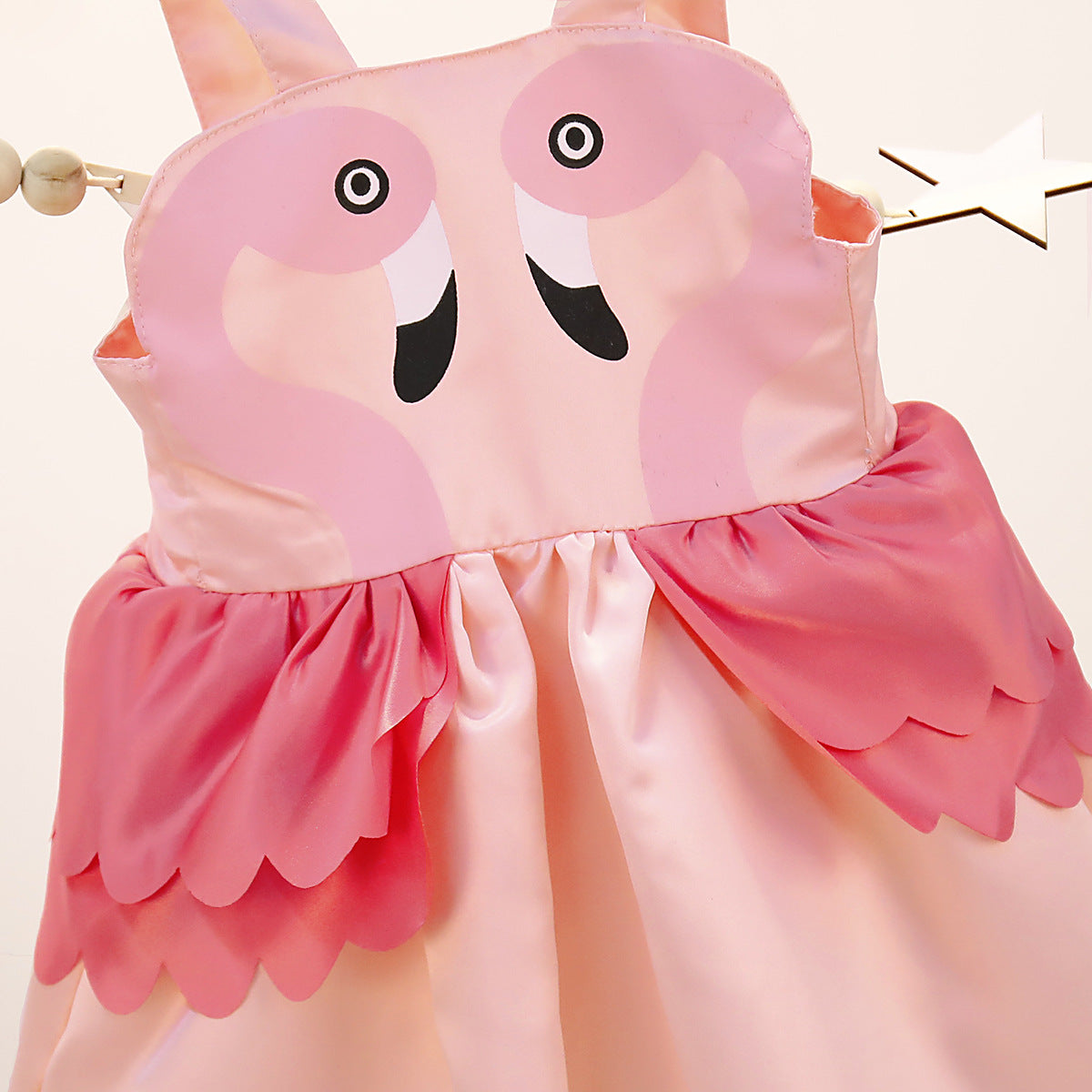 Toddler Girls Flamingo Princess Dress