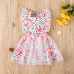 Load image into Gallery viewer, Toddler Girls Princess Dress Summer Bowknot Tulle Skirt
