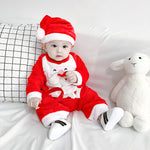 Load image into Gallery viewer, Unisex Baby Christmas Long Sleeves Jumpsuits Pajama Outfits 2 Packs
