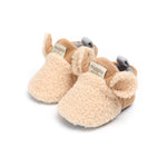 Load image into Gallery viewer, Winter Boys Girls Baby Cotton Shoes Warm Shoes Velcro Baby Shoes Soft Non Slip Soles 0-1 Year Prewalking Shoes
