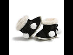 Load and play video in Gallery viewer, Kids Baby Girls Winter Boots Footwear Soft Sole Shoes For 0-1 Years
